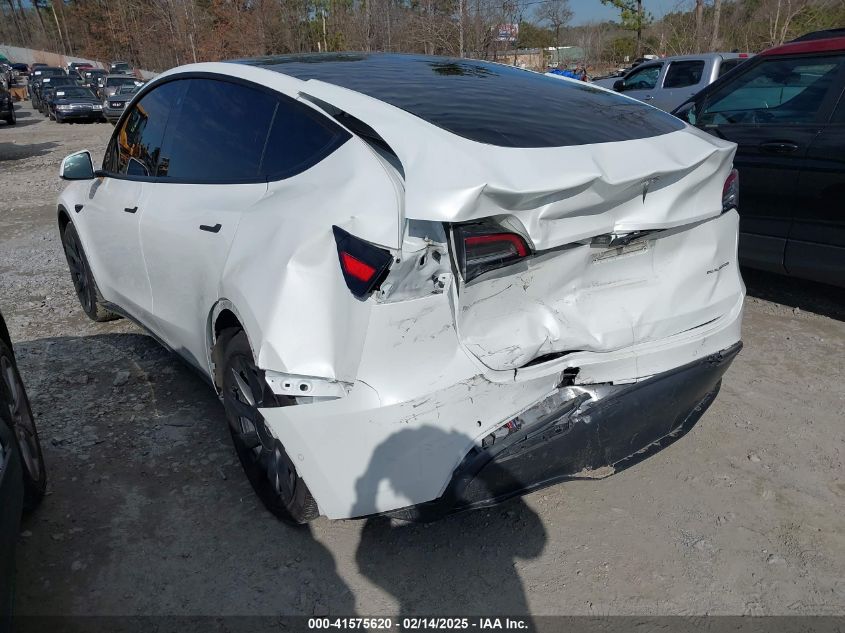 2021 Tesla Model Y Long Range Dual Motor All-Wheel Drive VIN: 5YJYGDEE1MF256620 Lot: 41575620