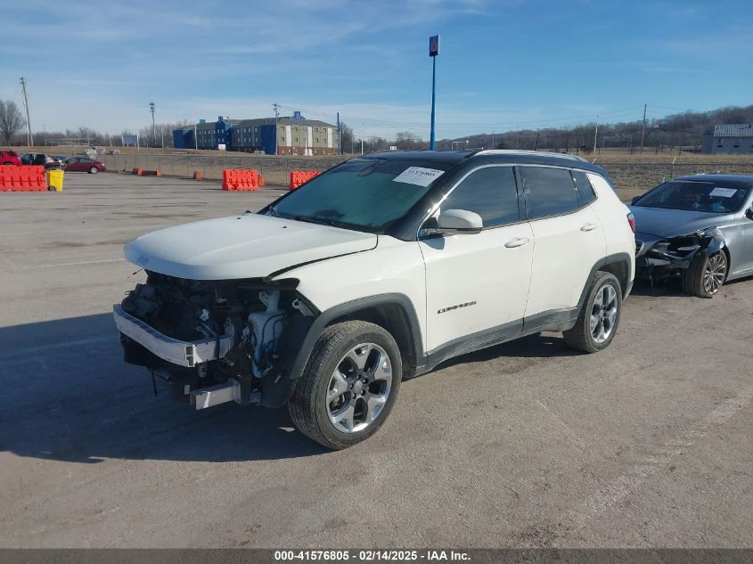 2020 Jeep Compass Limited 4X4 VIN: 3C4NJDCB7LT159113 Lot: 41576805