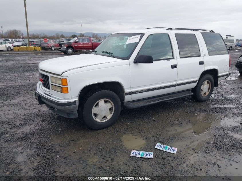 1995 GMC Yukon VIN: 1GKEK13K6SJ734078 Lot: 41580610