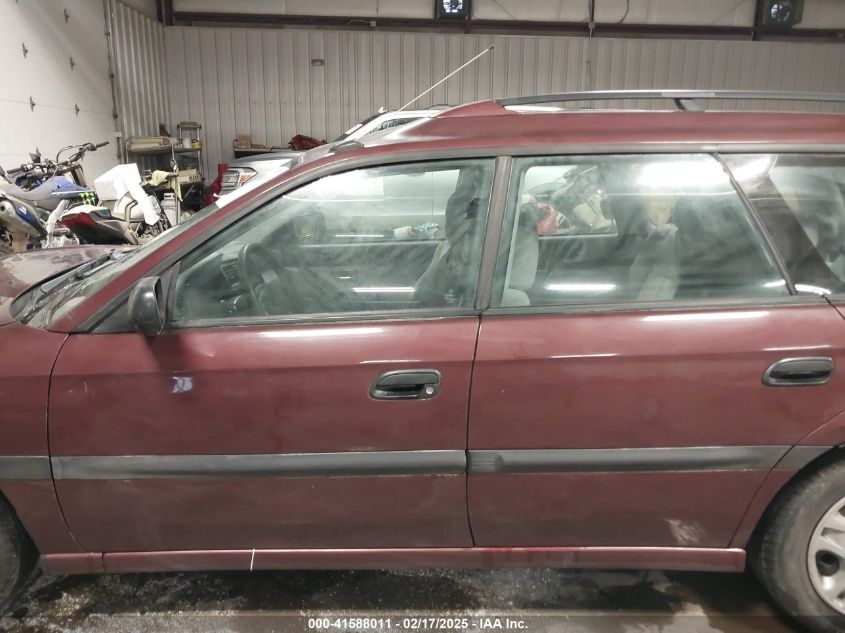 2000 Subaru Legacy L VIN: 4S3BH6354Y7305967 Lot: 41588011