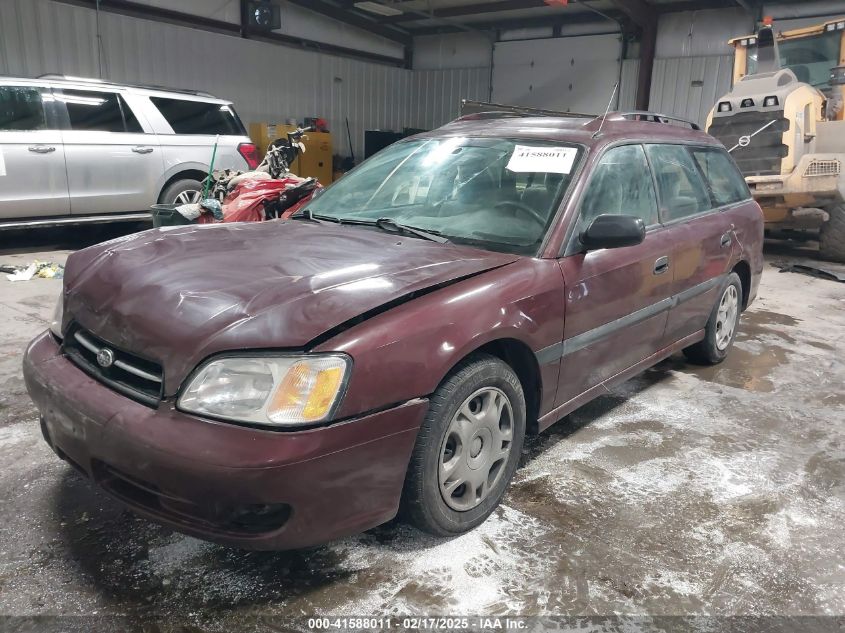 2000 Subaru Legacy L VIN: 4S3BH6354Y7305967 Lot: 41588011