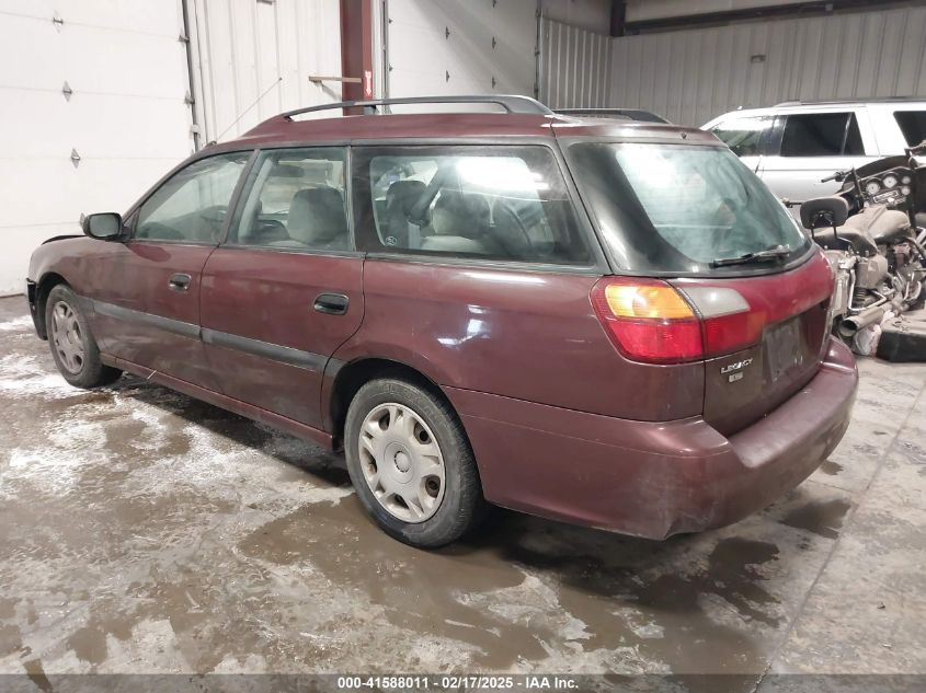 2000 Subaru Legacy L VIN: 4S3BH6354Y7305967 Lot: 41588011