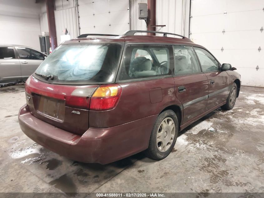 2000 Subaru Legacy L VIN: 4S3BH6354Y7305967 Lot: 41588011