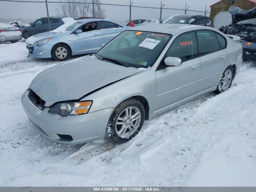 2005 Subaru Legacy 2.5I VIN: 4S3BL616157213236 Lot: 41589168