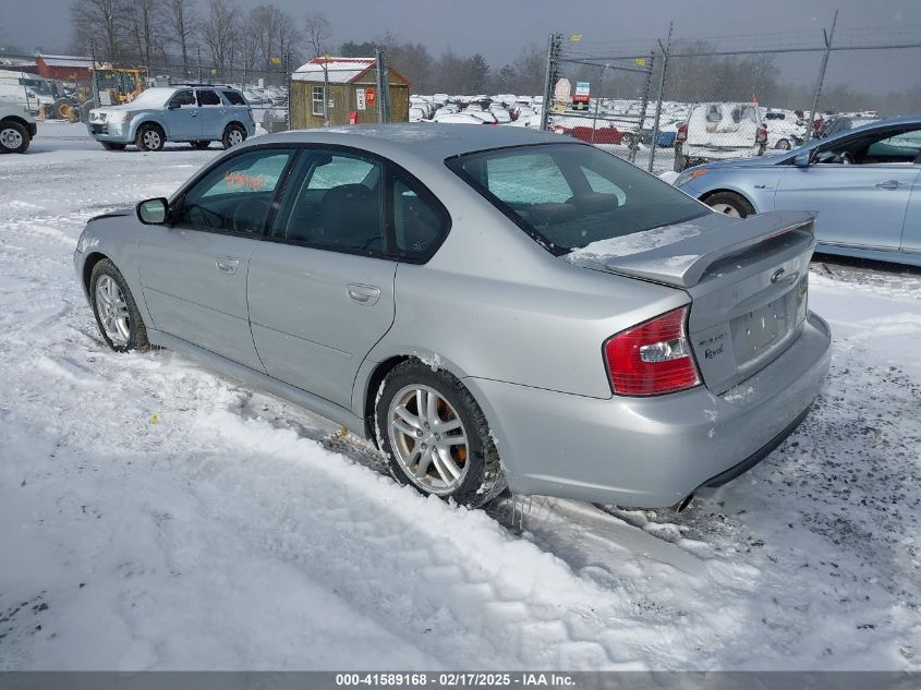 2005 Subaru Legacy 2.5I VIN: 4S3BL616157213236 Lot: 41589168