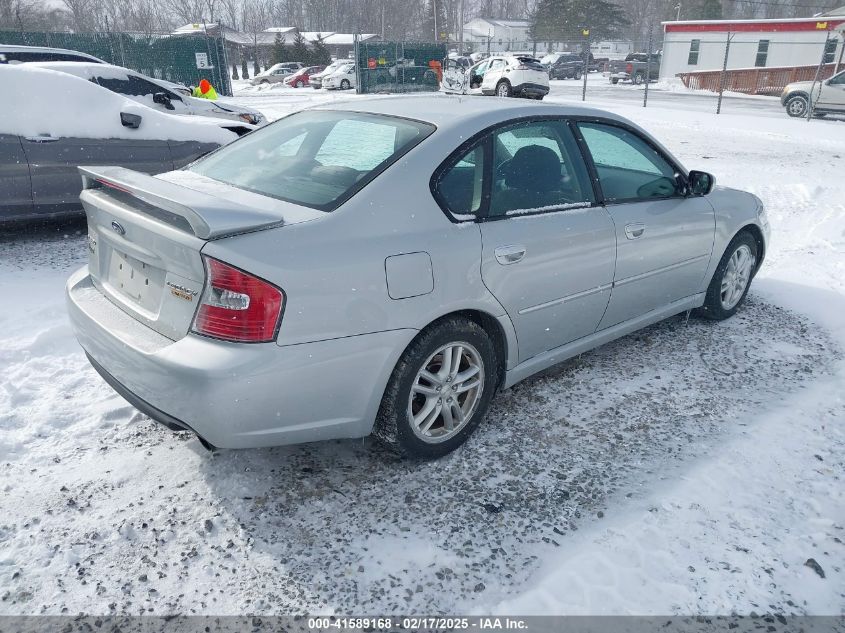 2005 Subaru Legacy 2.5I VIN: 4S3BL616157213236 Lot: 41589168