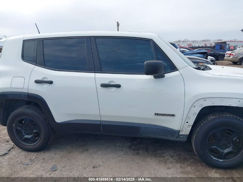 2018 Jeep Renegade Sport 4X4 VIN: ZACCJBAB6JPH30383 Lot: 41589514