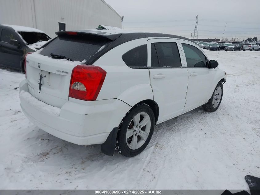 2011 Dodge Caliber Mainstreet VIN: 1B3CB3HAXBD237906 Lot: 41589696