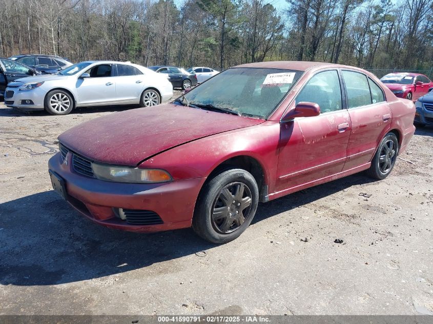 2002 Mitsubishi Galant Es/Ls VIN: 4A3AA46G52E117959 Lot: 41590791