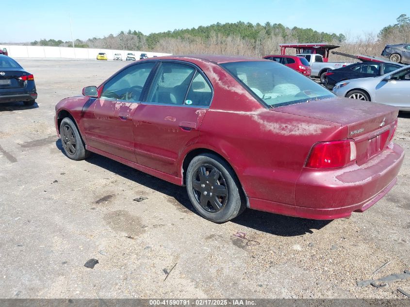 2002 Mitsubishi Galant Es/Ls VIN: 4A3AA46G52E117959 Lot: 41590791