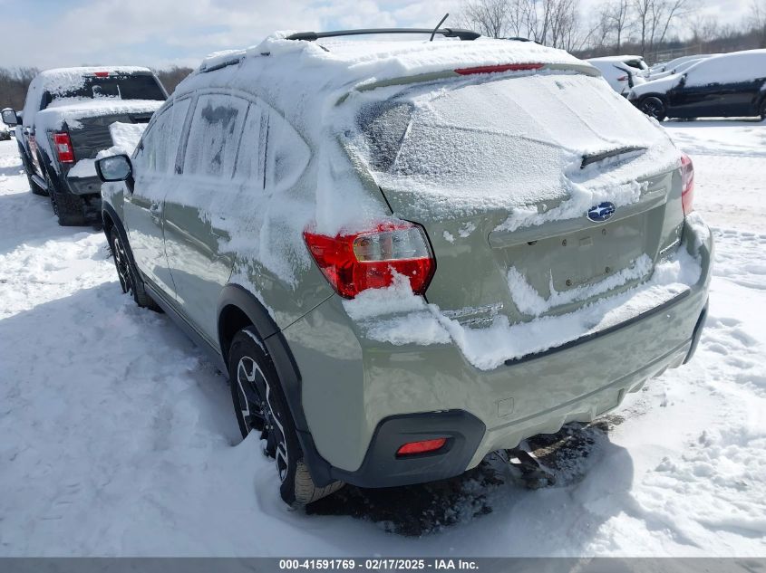 2016 Subaru Crosstrek 2.0I Premium VIN: JF2GPABC5G8266778 Lot: 41591769