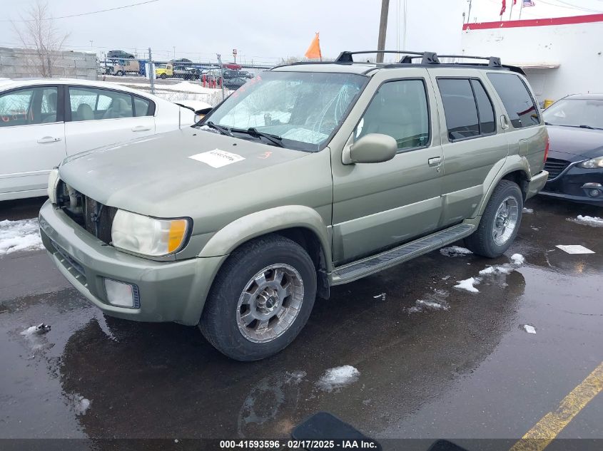 2001 Infiniti Qx4 Luxury VIN: JNRDR09Y91W216718 Lot: 41593596