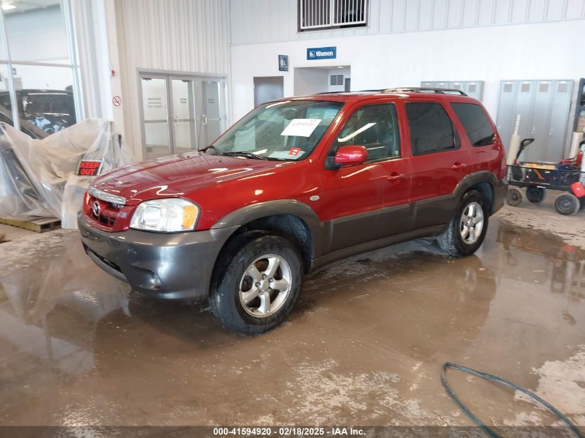 2006 Mazda Tribute S VIN: 4F2YZ06196KM14531 Lot: 41594920