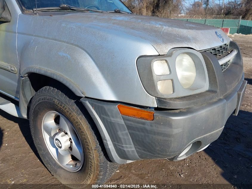 2002 Nissan Xterra Xe VIN: 5N1ED28T32C527709 Lot: 41594940