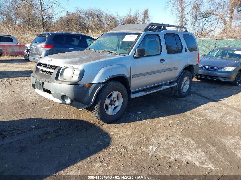 2002 Nissan Xterra Xe VIN: 5N1ED28T32C527709 Lot: 41594940