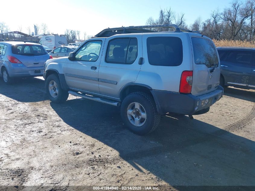 2002 Nissan Xterra Xe VIN: 5N1ED28T32C527709 Lot: 41594940