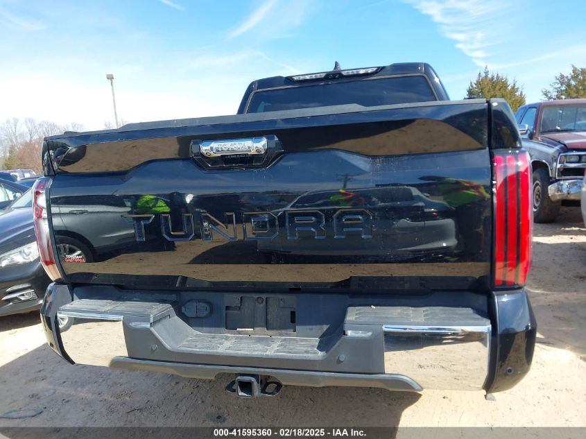 2022 Toyota Tundra 1794 Edition VIN: 5TFMA5AB0NX012756 Lot: 41595360