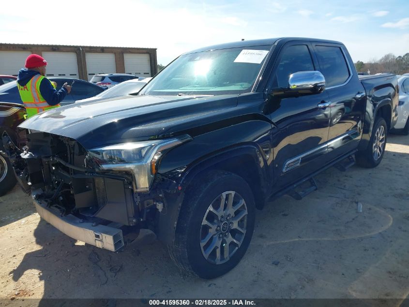 2022 Toyota Tundra 1794 Edition VIN: 5TFMA5AB0NX012756 Lot: 41595360