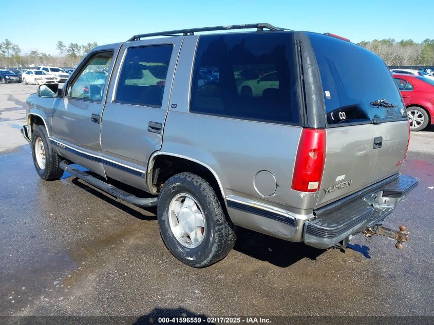 1998 GMC Yukon Slt VIN: 1GKEK13R4WJ725608 Lot: 41596559