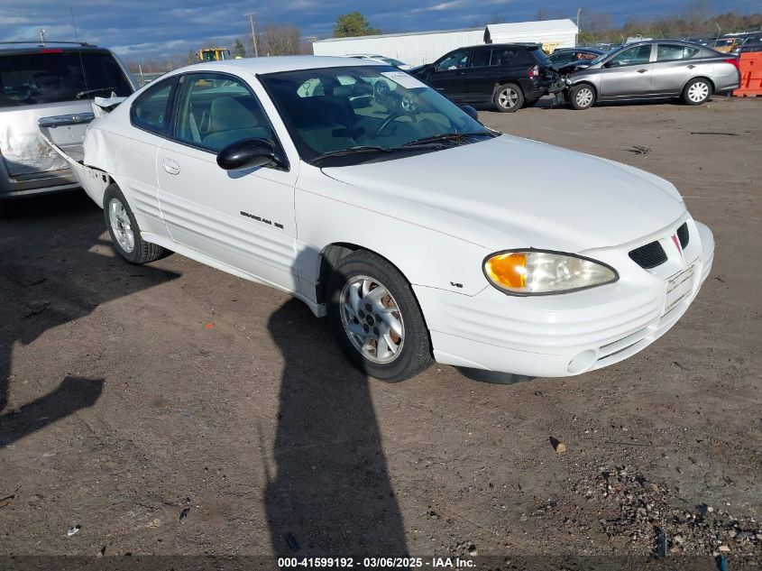 2002 Pontiac Grand Am Se1 VIN: 1G2NF12E32C212187 Lot: 41599192