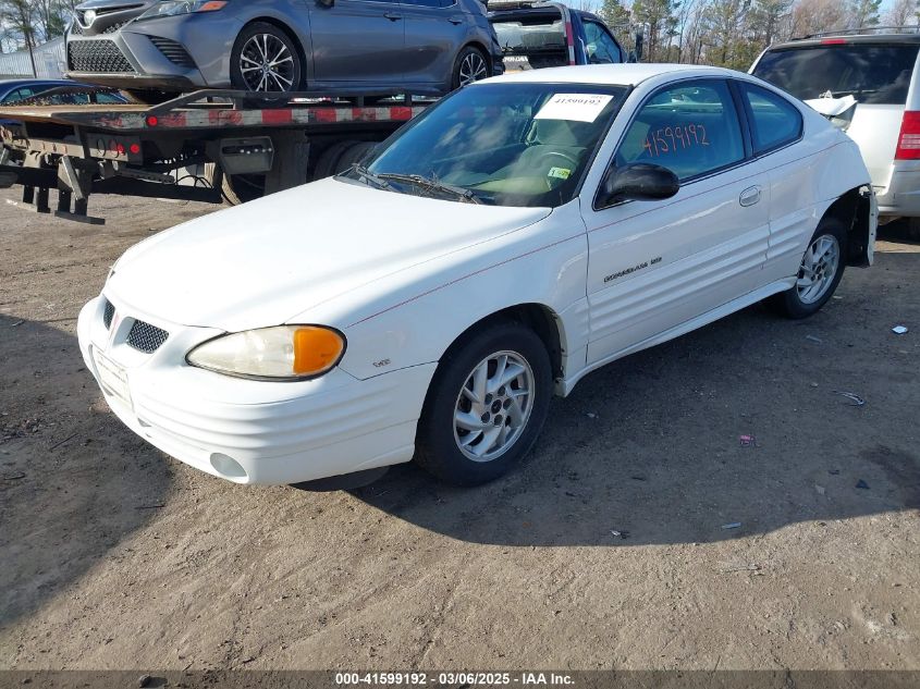 2002 Pontiac Grand Am Se1 VIN: 1G2NF12E32C212187 Lot: 41599192