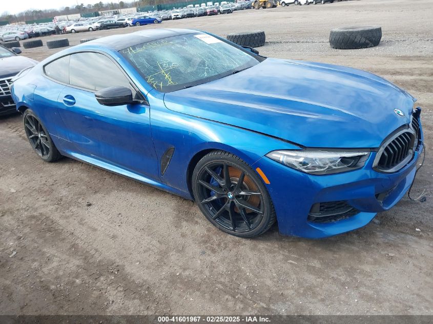 2019 BMW M850I xDrive VIN: WBABC4C54KBU96679 Lot: 41601967