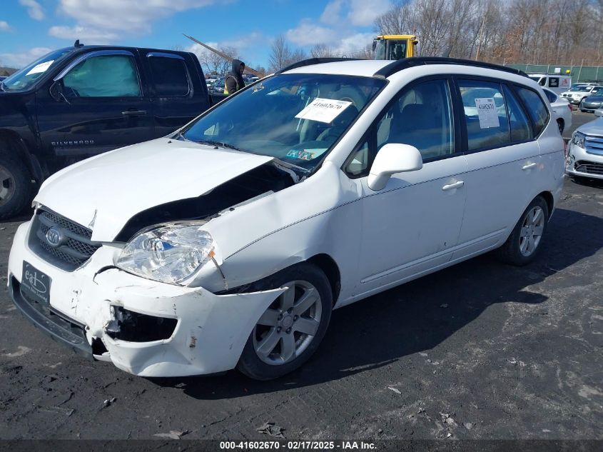 2008 Kia Rondo Lx V6 VIN: KNAFG526187171280 Lot: 41602670