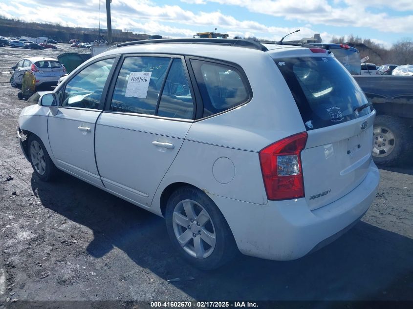 2008 Kia Rondo Lx V6 VIN: KNAFG526187171280 Lot: 41602670