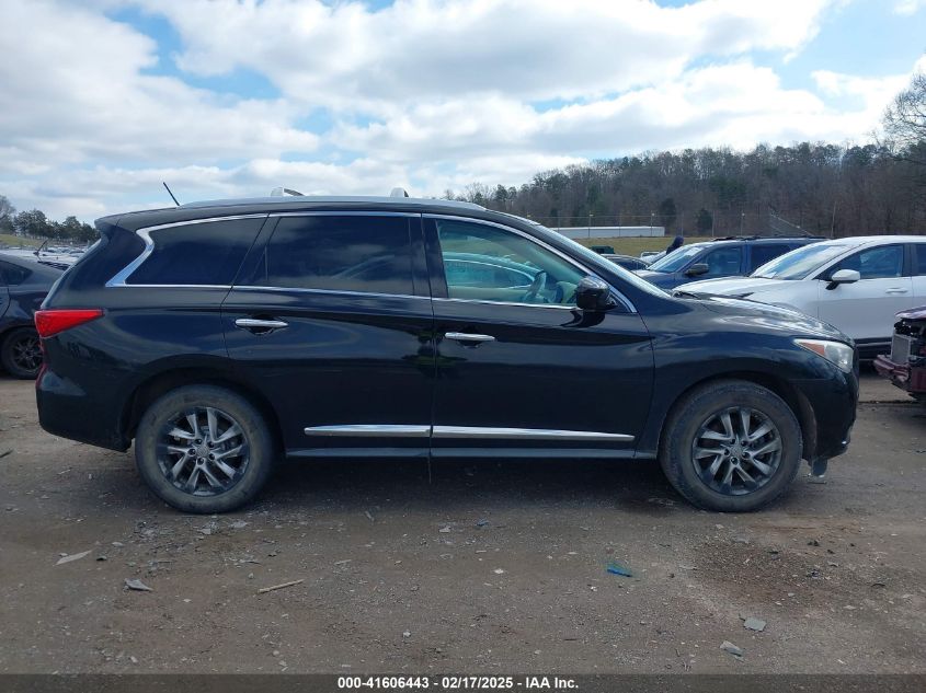 2013 Infiniti Jx35 VIN: 5N1AL0MN2DC321748 Lot: 41606443