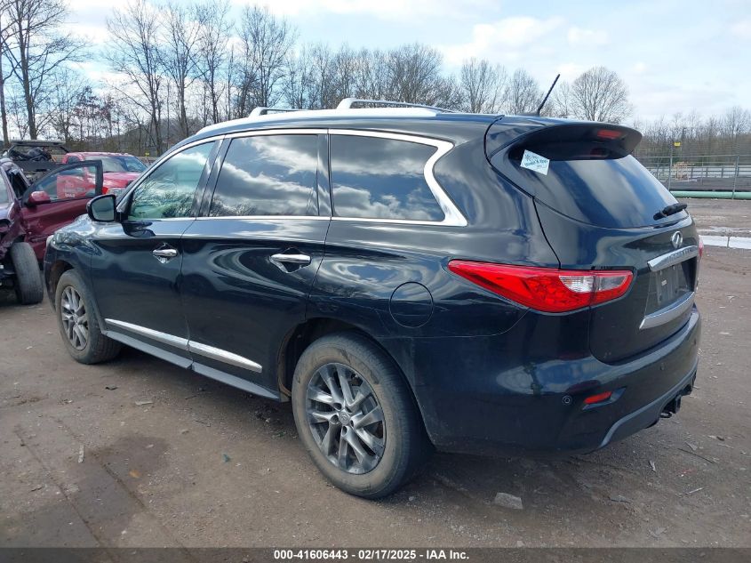 2013 Infiniti Jx35 VIN: 5N1AL0MN2DC321748 Lot: 41606443