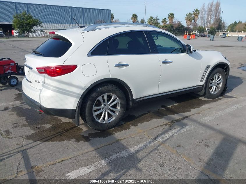 2010 Infiniti Fx35 VIN: JN8AS1MW1AM857106 Lot: 41607648