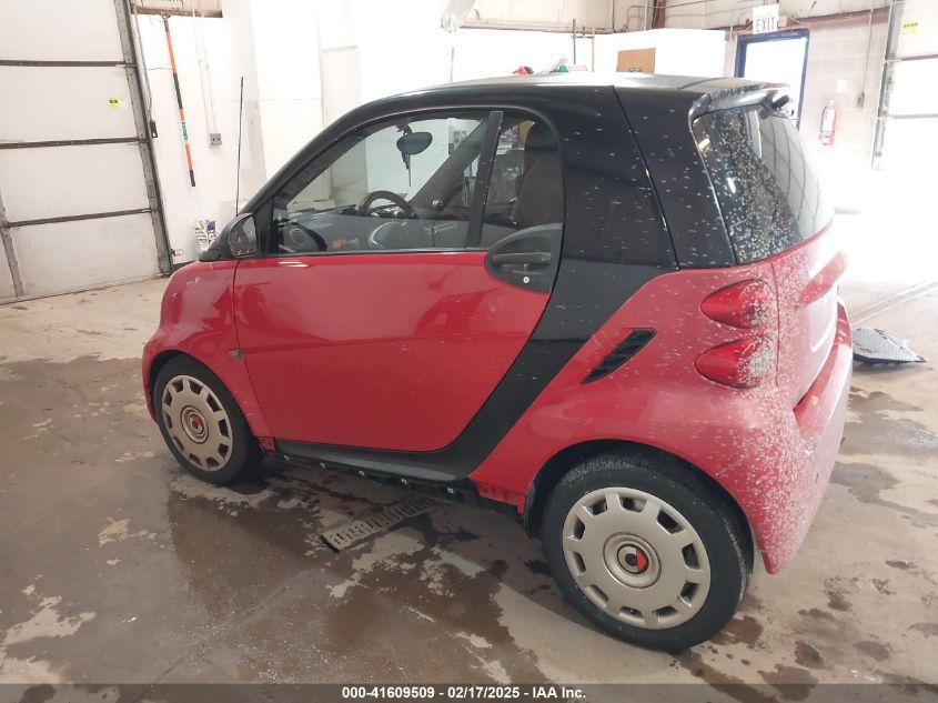 2012 Smart Fortwo Passion/Pure VIN: WMEEJ3BAXCK572066 Lot: 41609509