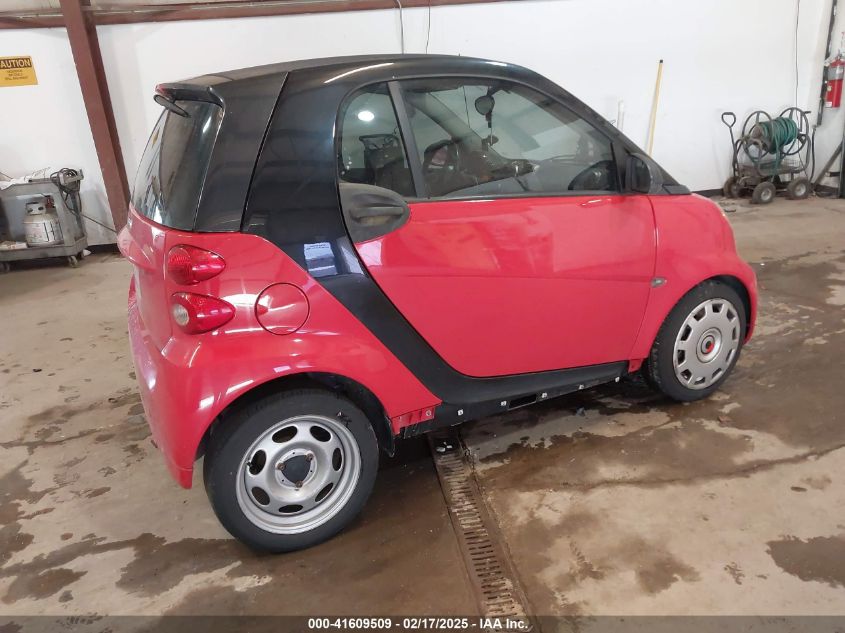 2012 Smart Fortwo Passion/Pure VIN: WMEEJ3BAXCK572066 Lot: 41609509