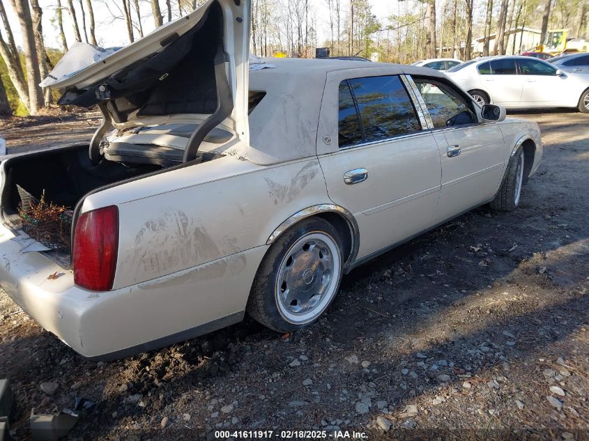 2002 Cadillac Deville Dhs VIN: 1G6KE57Y42U216449 Lot: 41611917