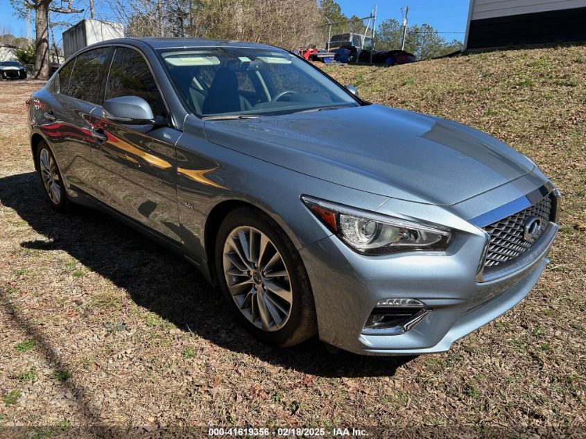 2018 Infiniti Q50 3.0T Luxe VIN: JN1EV7AP6JM591007 Lot: 41619356