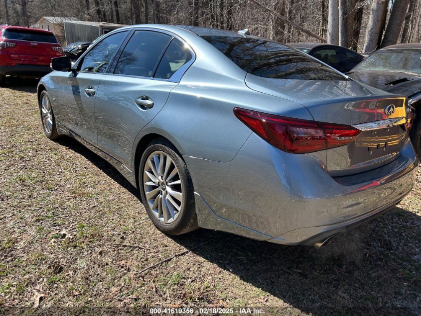 2018 Infiniti Q50 3.0T Luxe VIN: JN1EV7AP6JM591007 Lot: 41619356