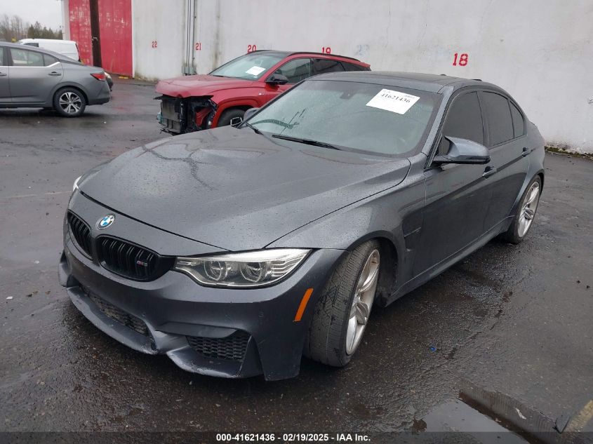 2018 BMW M3 Cs VIN: WBS8M9C50J5J80290 Lot: 41621436