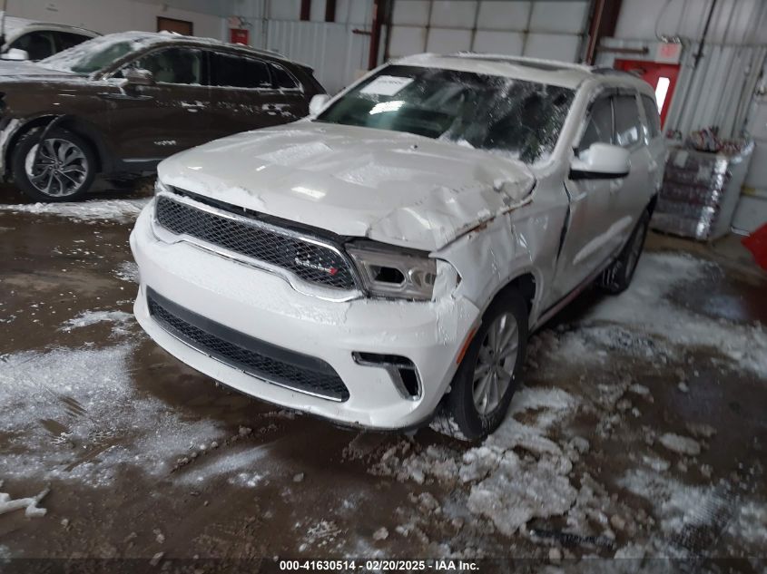 2021 Dodge Durango Sxt Plus Awd VIN: 1C4RDJAG1MC793343 Lot: 41630514