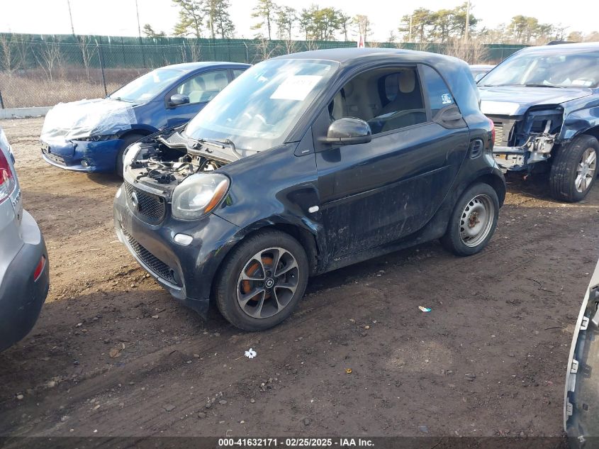 2016 Smart Fortwo Passion/Prime/Proxy/Pure VIN: WMEFJ5DA6GK066480 Lot: 41632171