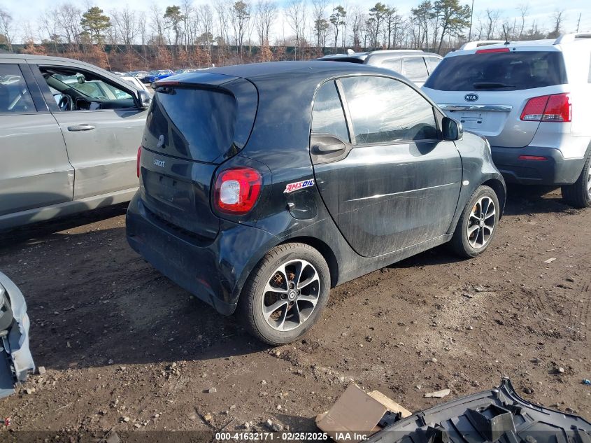 2016 Smart Fortwo Passion/Prime/Proxy/Pure VIN: WMEFJ5DA6GK066480 Lot: 41632171