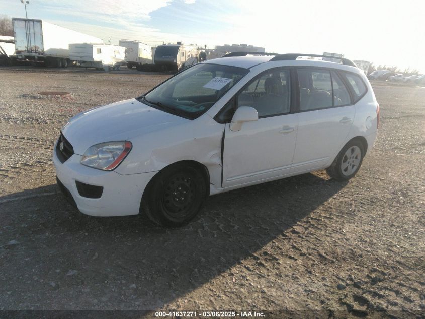 2009 Kia Rondo Lx VIN: KNAFG528797261536 Lot: 41637271