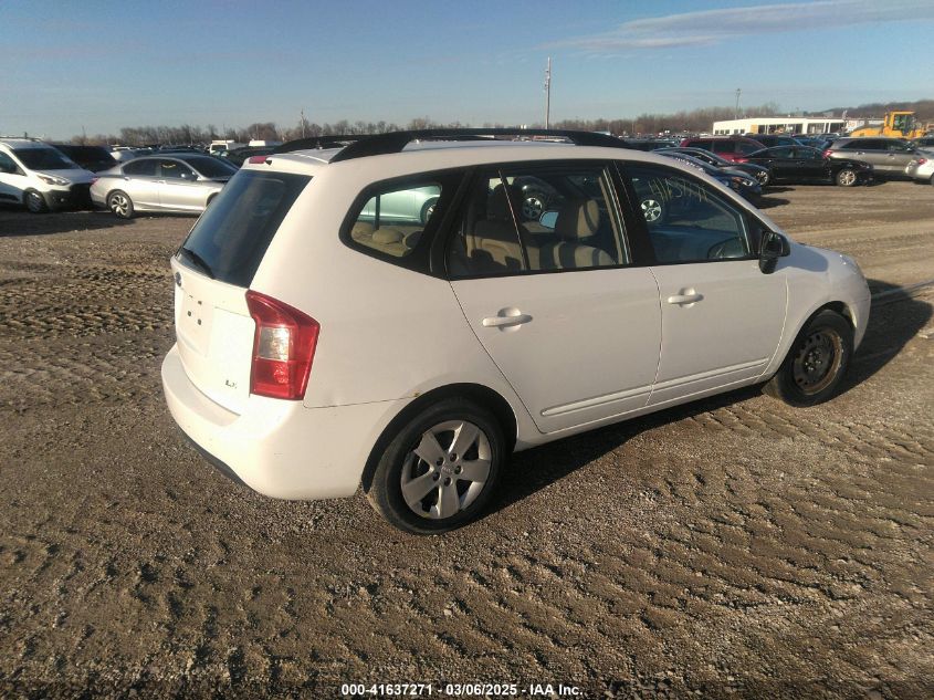 2009 Kia Rondo Lx VIN: KNAFG528797261536 Lot: 41637271