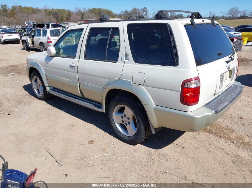 2002 Infiniti Qx4 Luxury VIN: JNRDR09X82W210434 Lot: 41638875