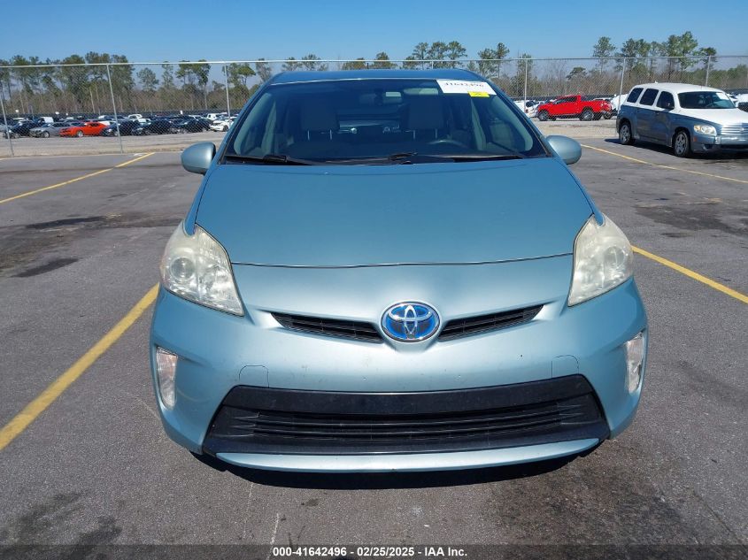 2013 Toyota Prius Three VIN: JTDKN3DUXD1615678 Lot: 41642496