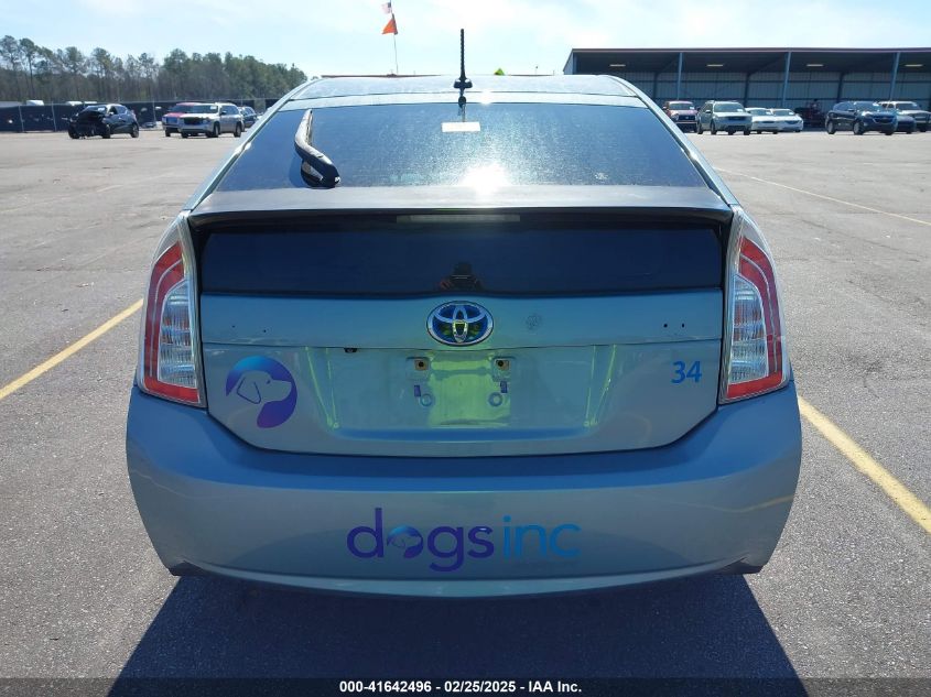 2013 Toyota Prius Three VIN: JTDKN3DUXD1615678 Lot: 41642496