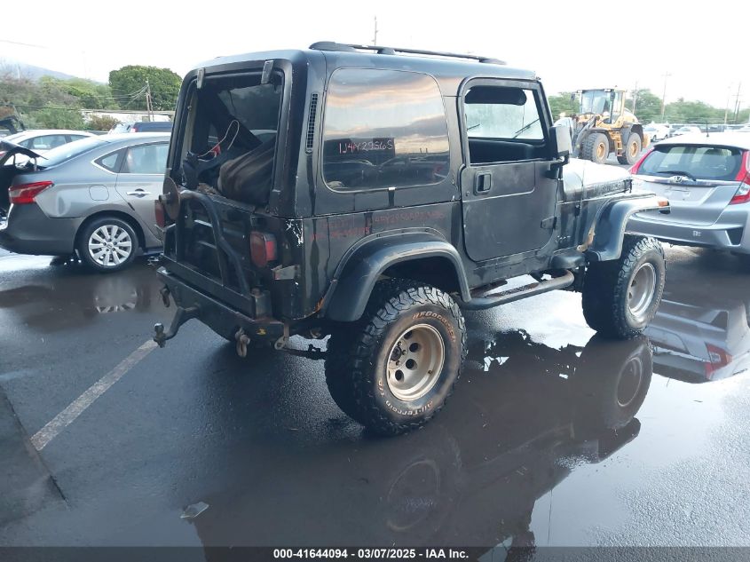 1995 Jeep Wrangler / Yj Se VIN: 1J4FY29S6SP215938 Lot: 41644094