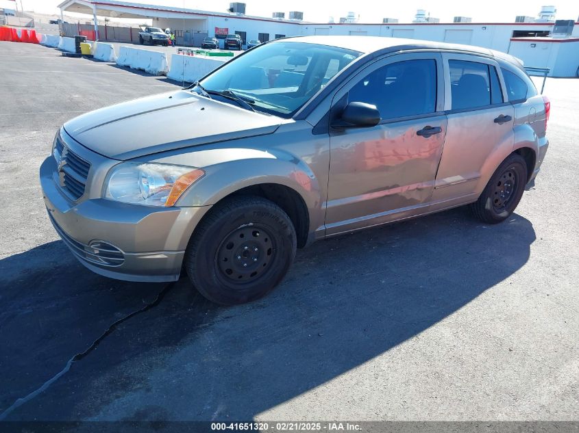 2008 Dodge Caliber Se VIN: 1B3HB28B58D571651 Lot: 41651320