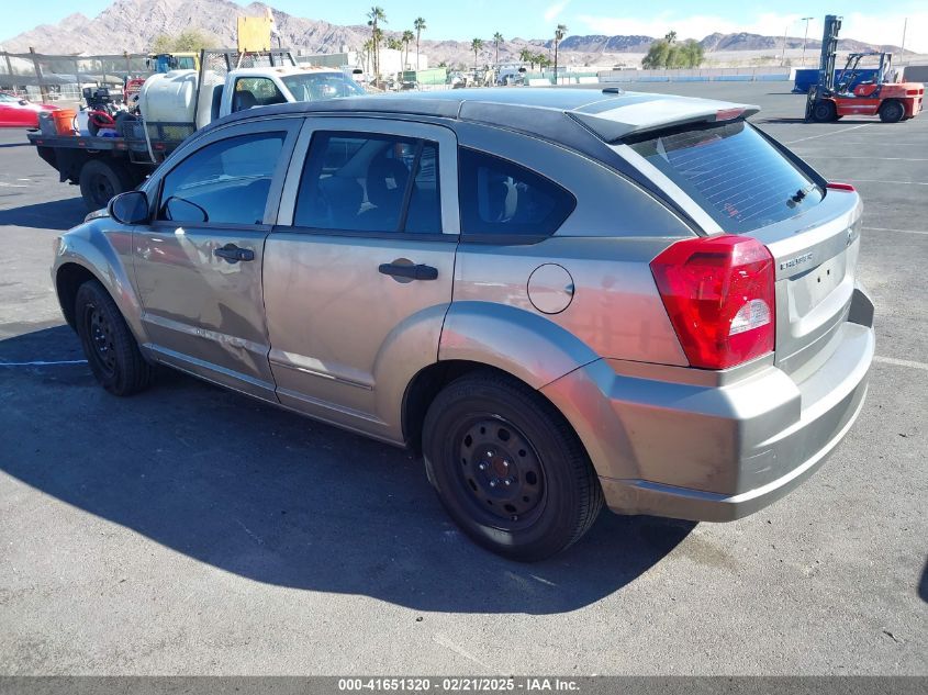 2008 Dodge Caliber Se VIN: 1B3HB28B58D571651 Lot: 41651320