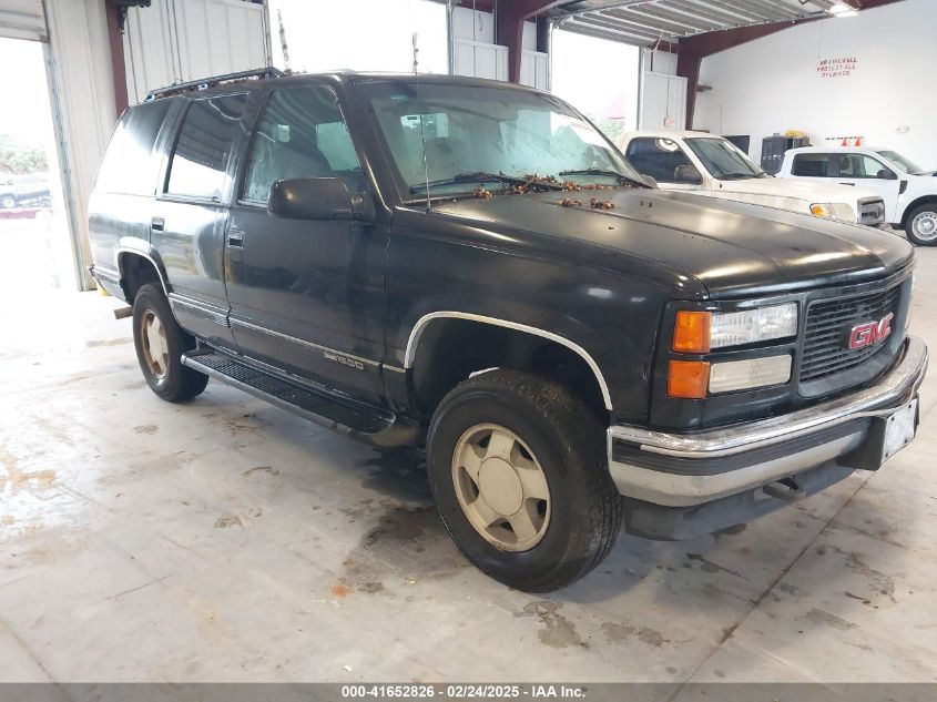 1996 GMC Yukon VIN: 1GKEK13R2TJ743987 Lot: 41652826