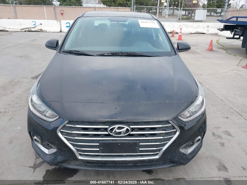 2022 Hyundai Accent Sel VIN: 3KPC24A68NE170557 Lot: 41657741